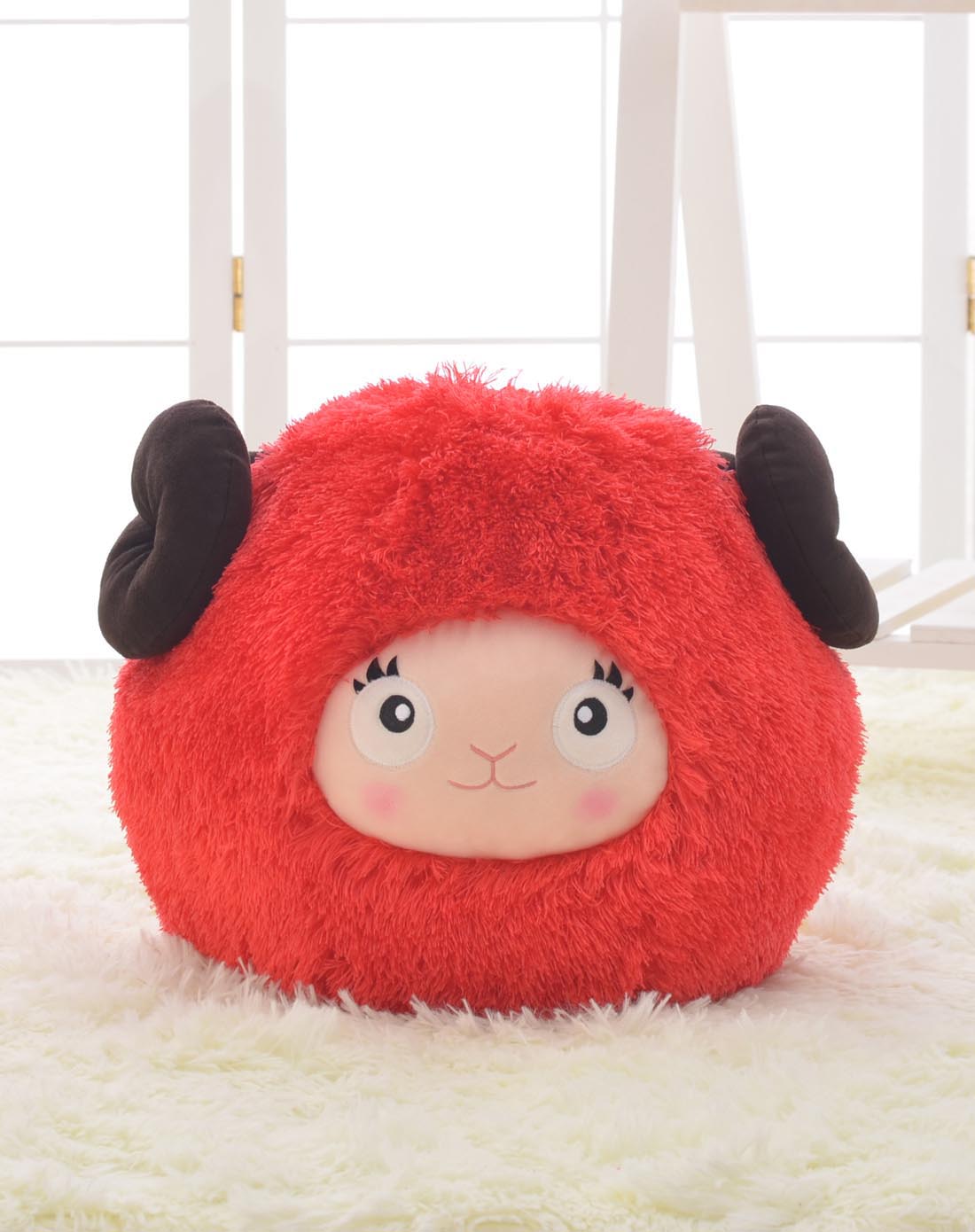 跳跳羊-红色-30cm