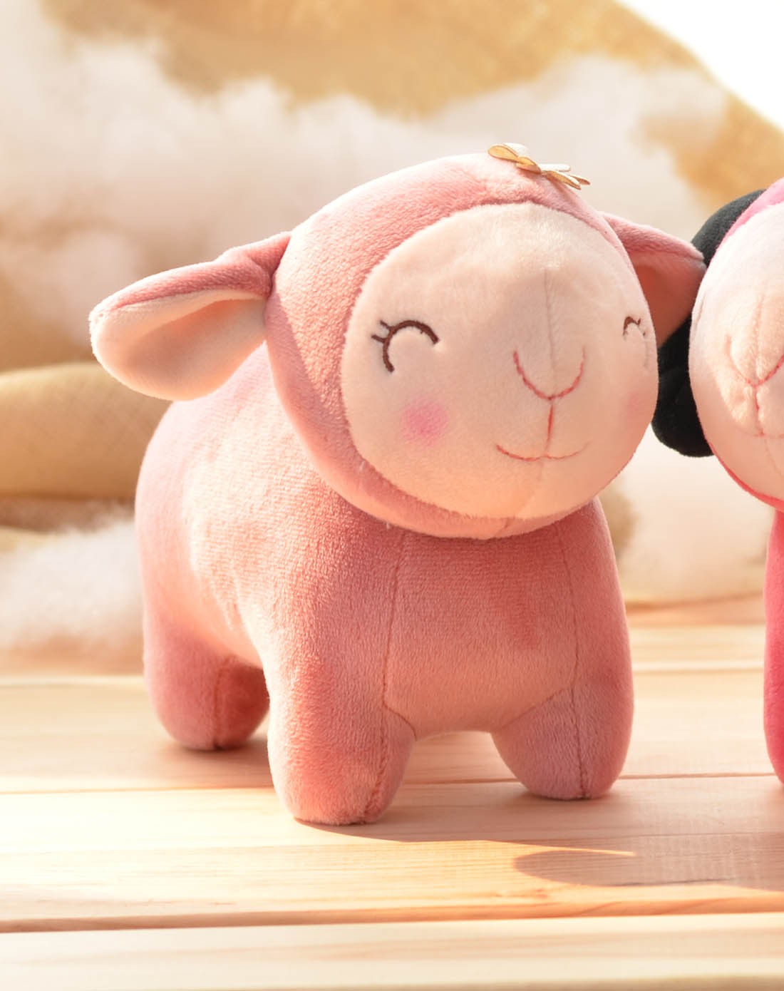 麦朵羊中号-幸运粉-25cm