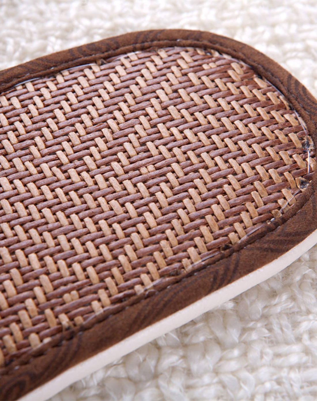 乡间物语藤编拖鞋-男款