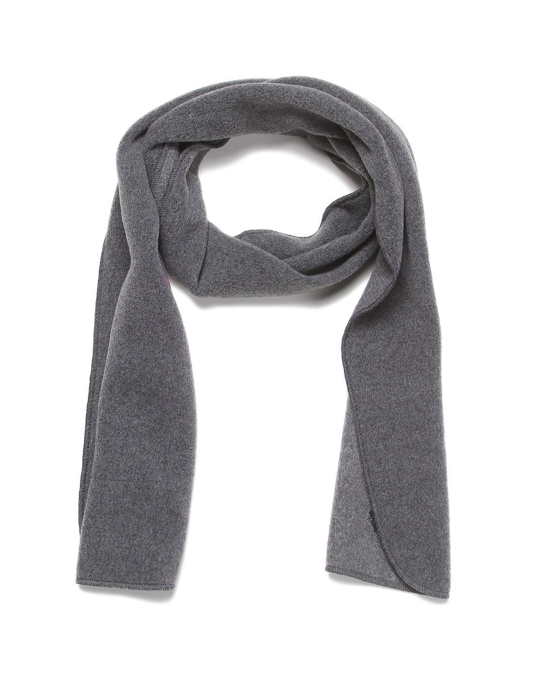 中性款深灰色围巾 保暖舒适柔软