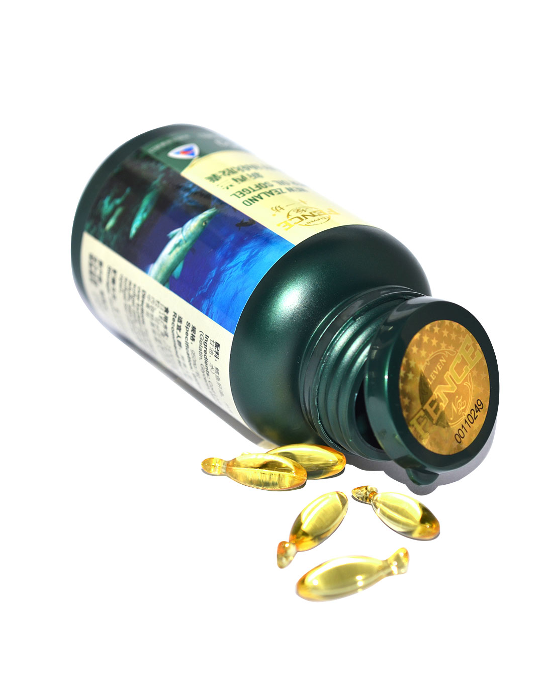 新西兰鳕鱼肝油软胶囊 950mg×100粒