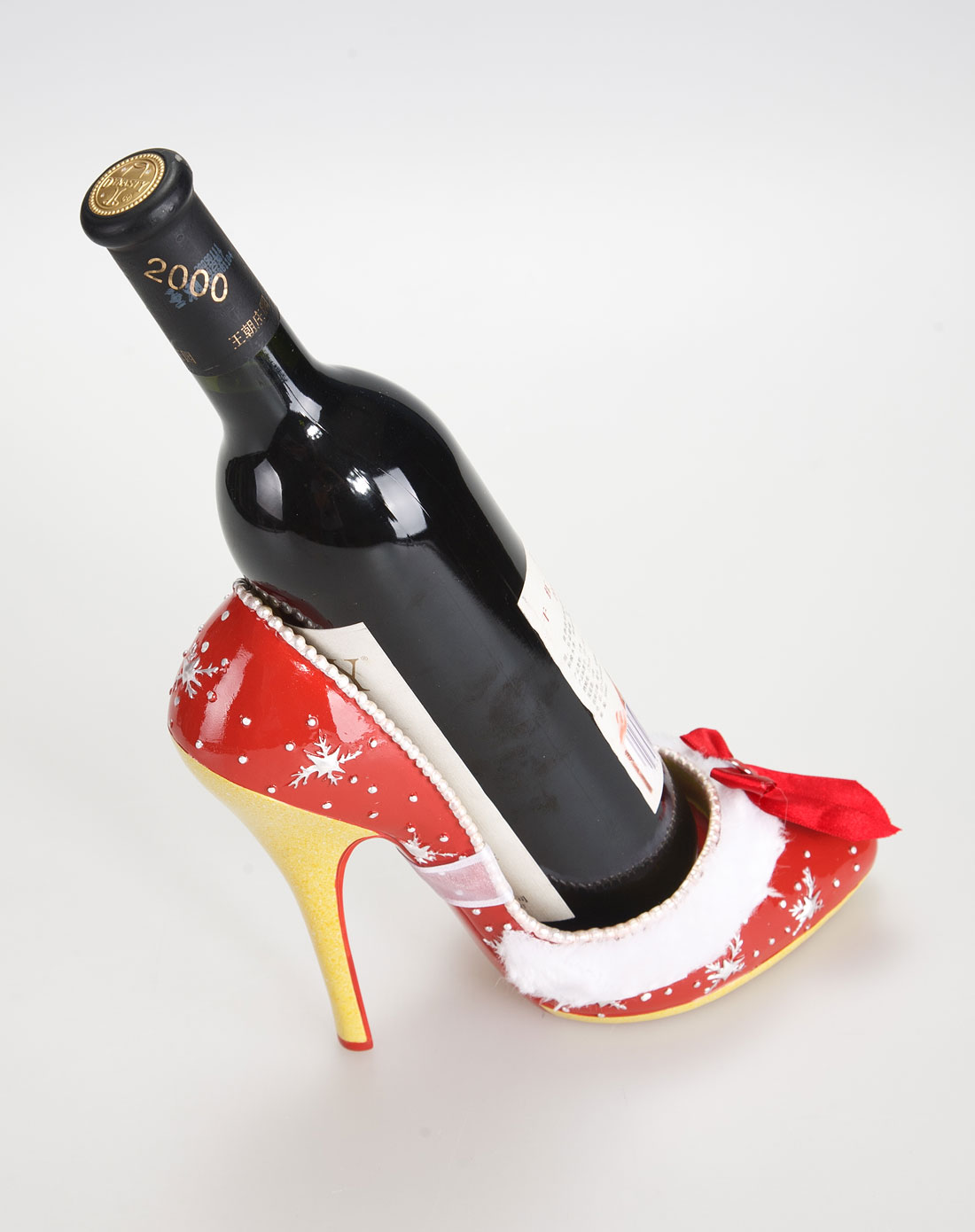 欢欣时尚高跟鞋红酒架