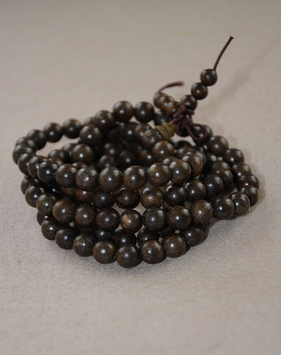 阴沉乌木手链0.8*108