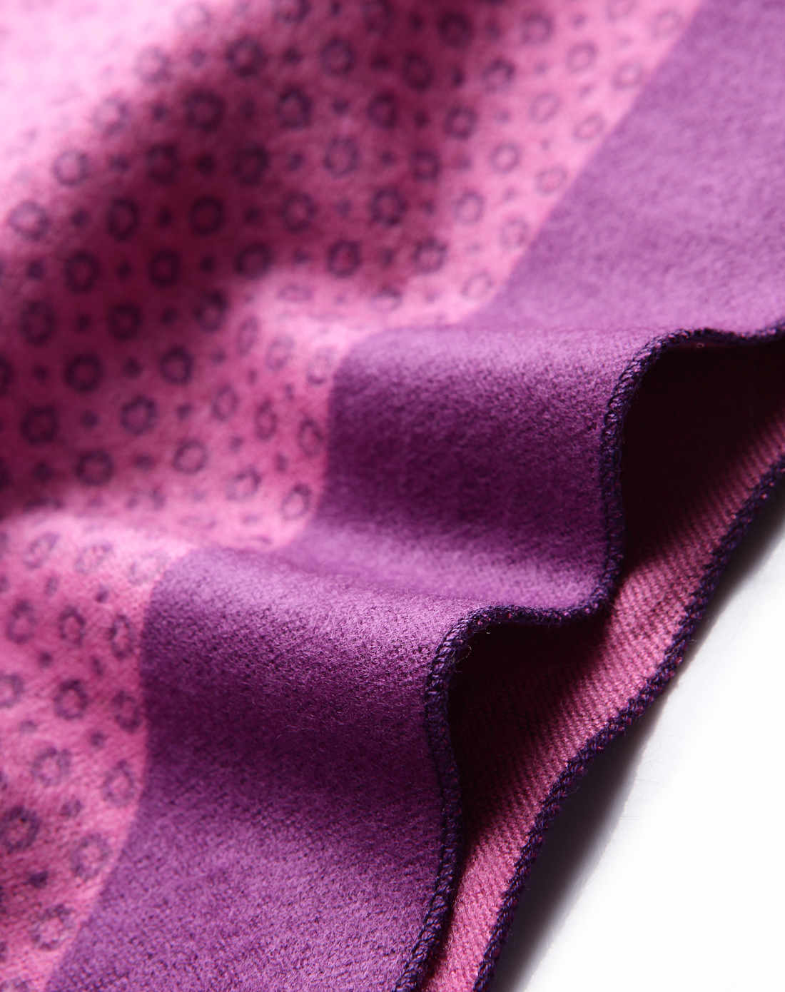 爱的圆舞曲真丝拉绒围巾披肩两用