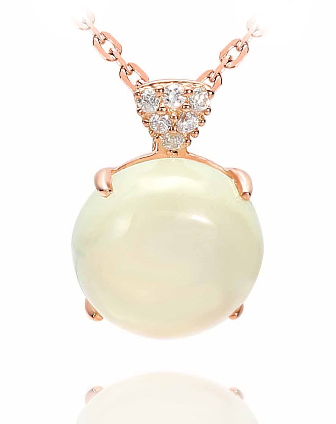 泰金嘉taijinjia珠宝饰品专场-3.525克拉天然葡萄石吊坠送项链