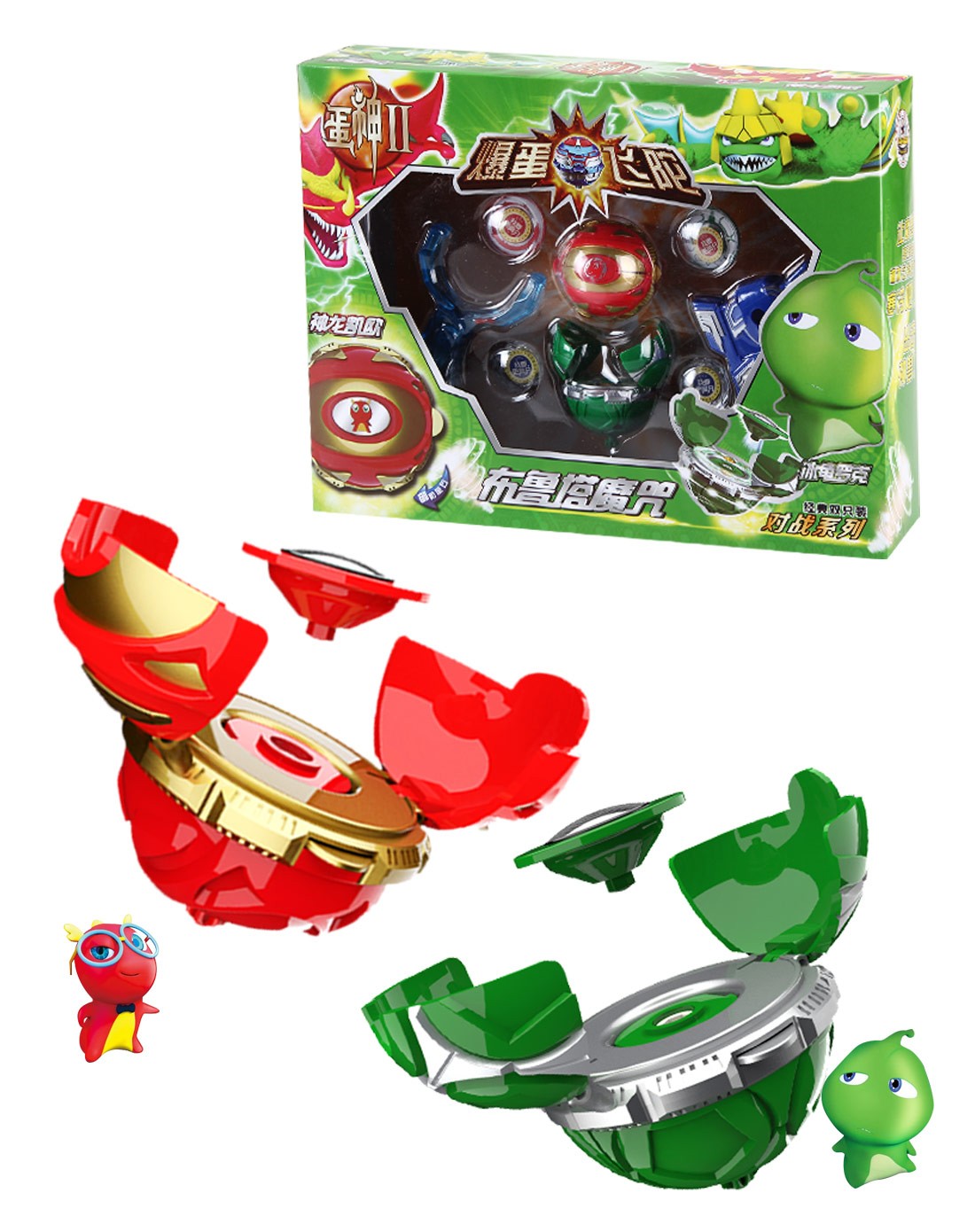 蛋神3348a神龙凯欧&冰龟罗克(主角)