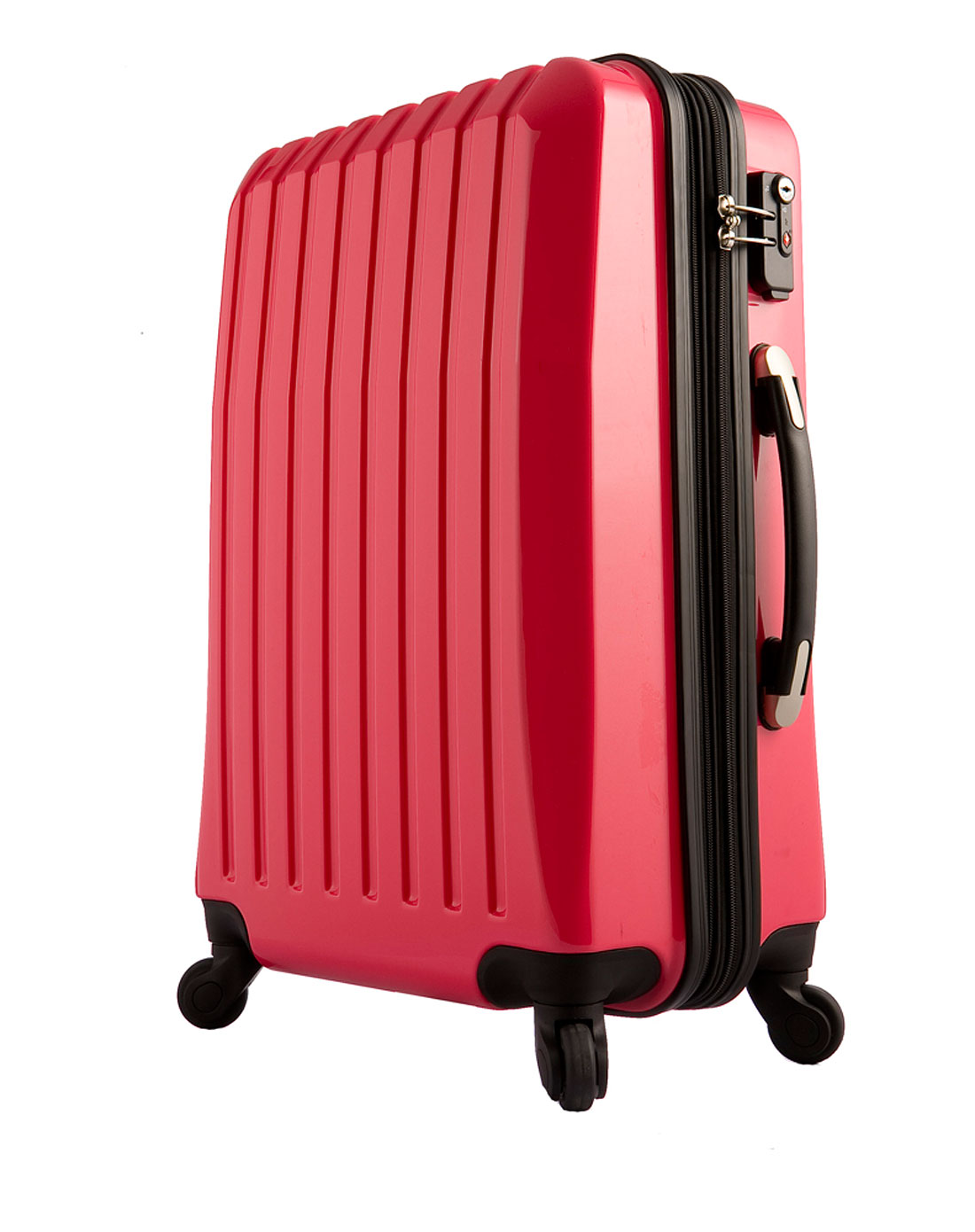 枚红色24寸拉杆箱