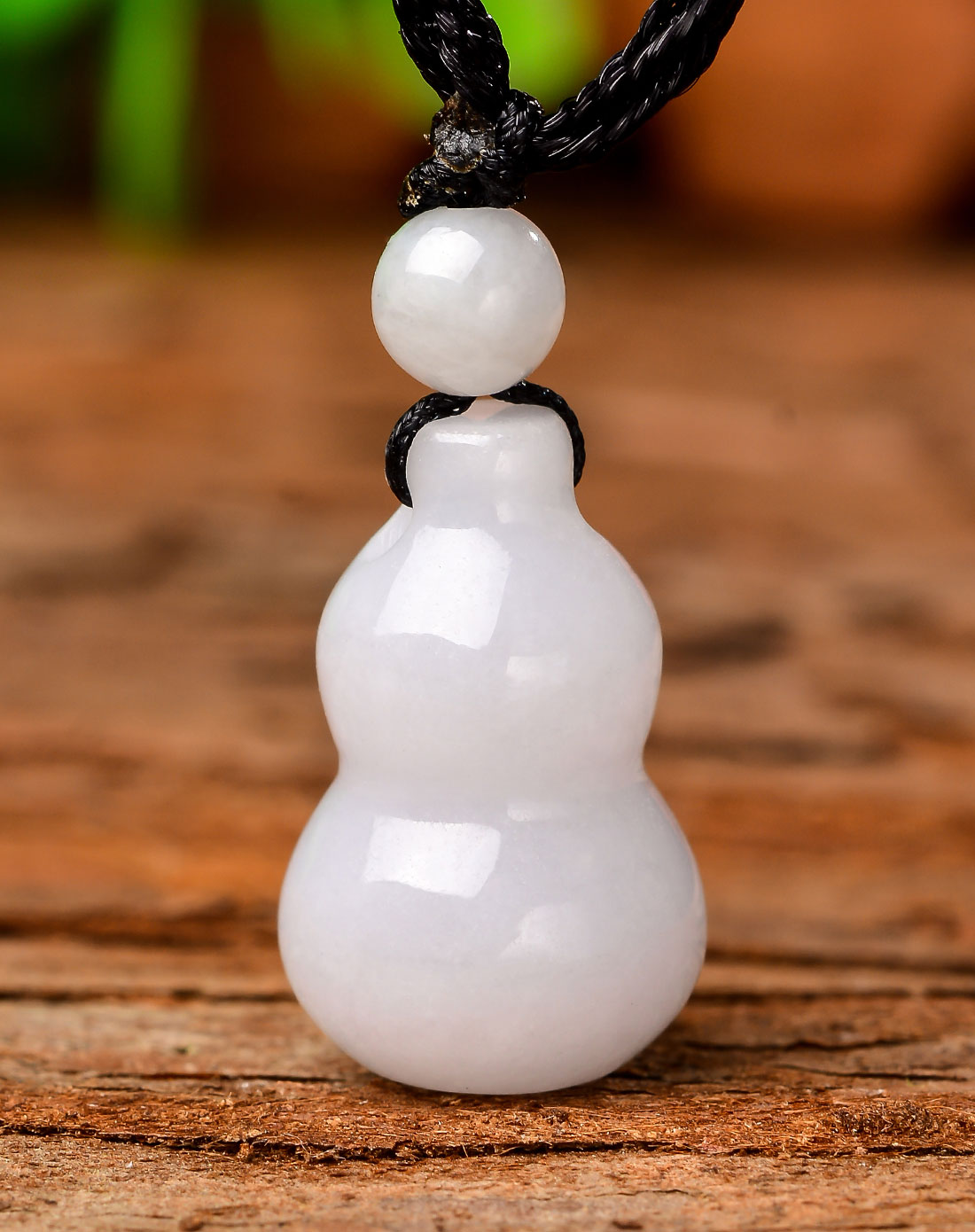 天然翡翠葫芦吊坠