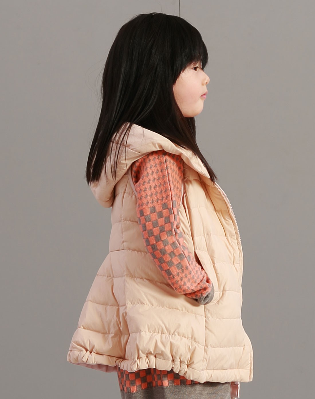 jnby by jnby男女童男童裸色保暖舒适儿童羽绒背心1377033685_唯品会