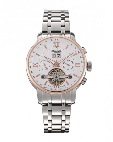 德国设计 英格索尔ingersoll 商务休闲男款机械表钢带