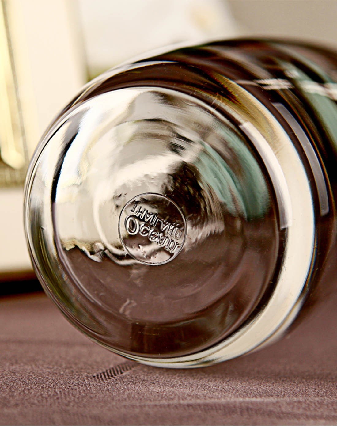 > 海波水杯6只装/370ml/银边