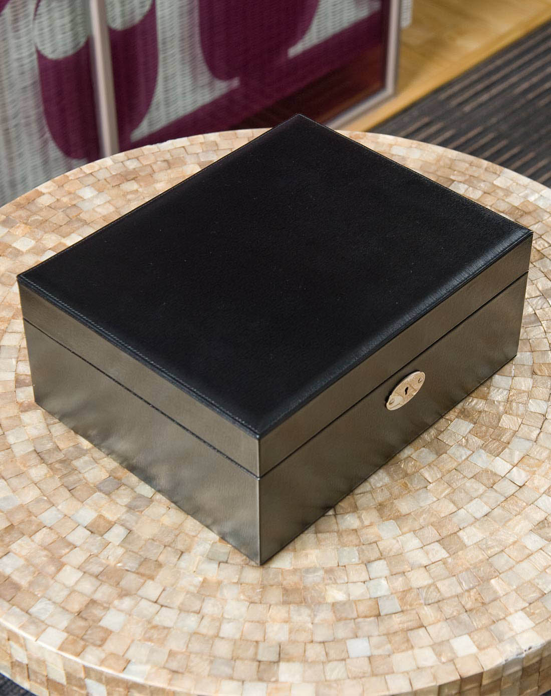 美国wolf伦敦系列首饰盒(中)(棕色)