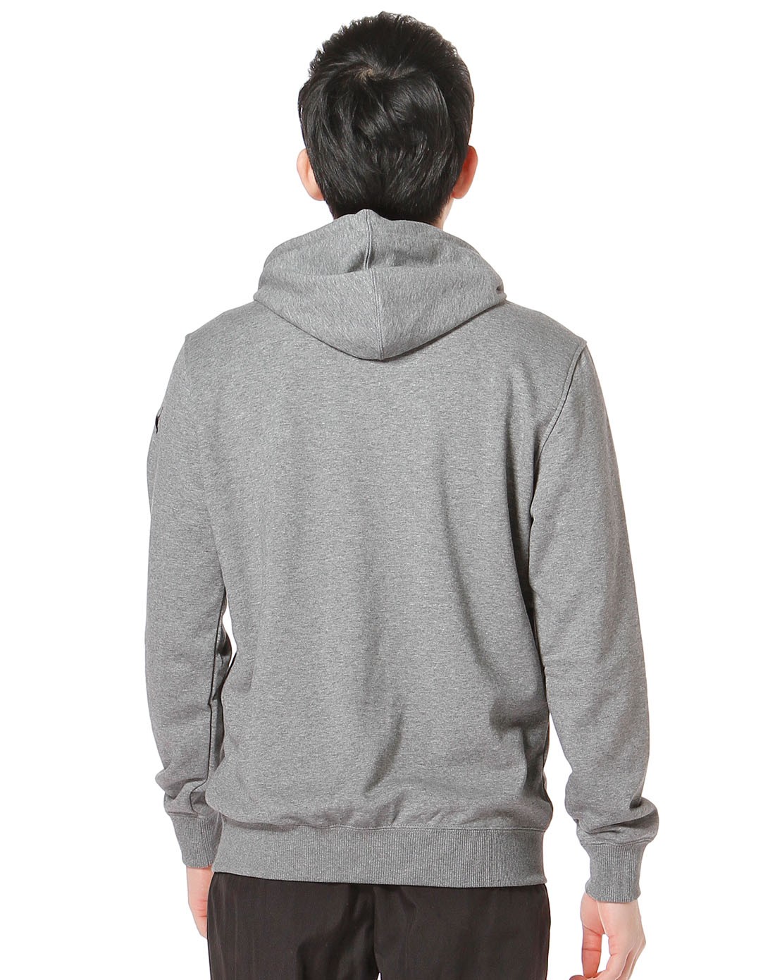 男款灰色连帽长袖卫衣 基本系列