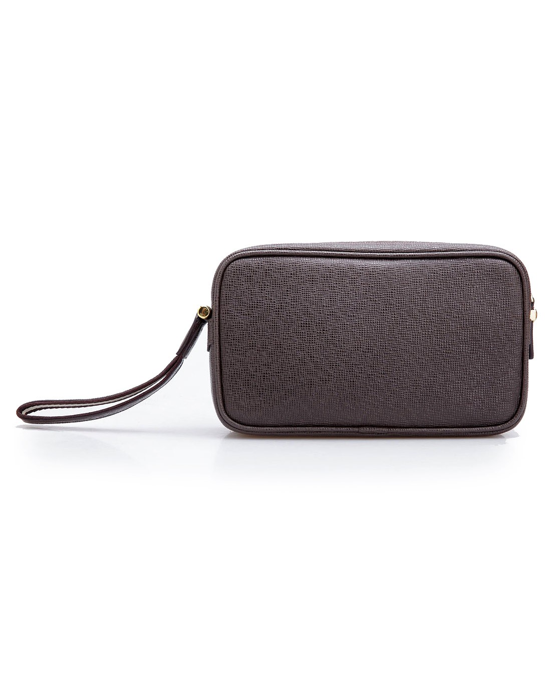 男款深啡色时尚大气英伦风夹包