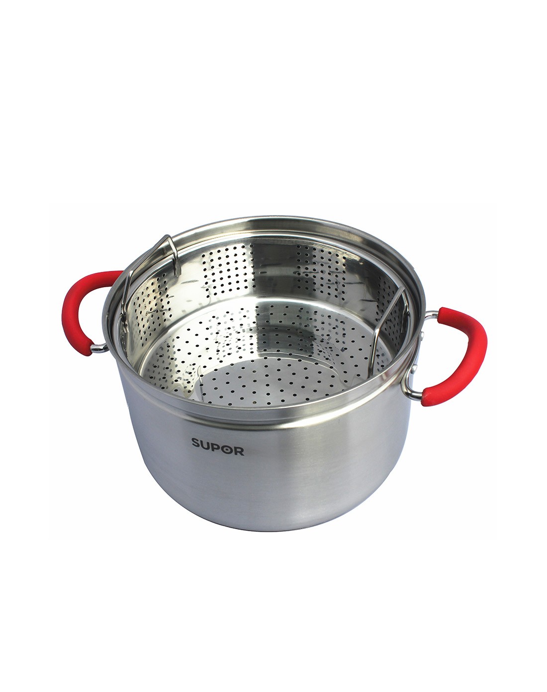 蒸滋味亮彩多用锅 磁炉通用