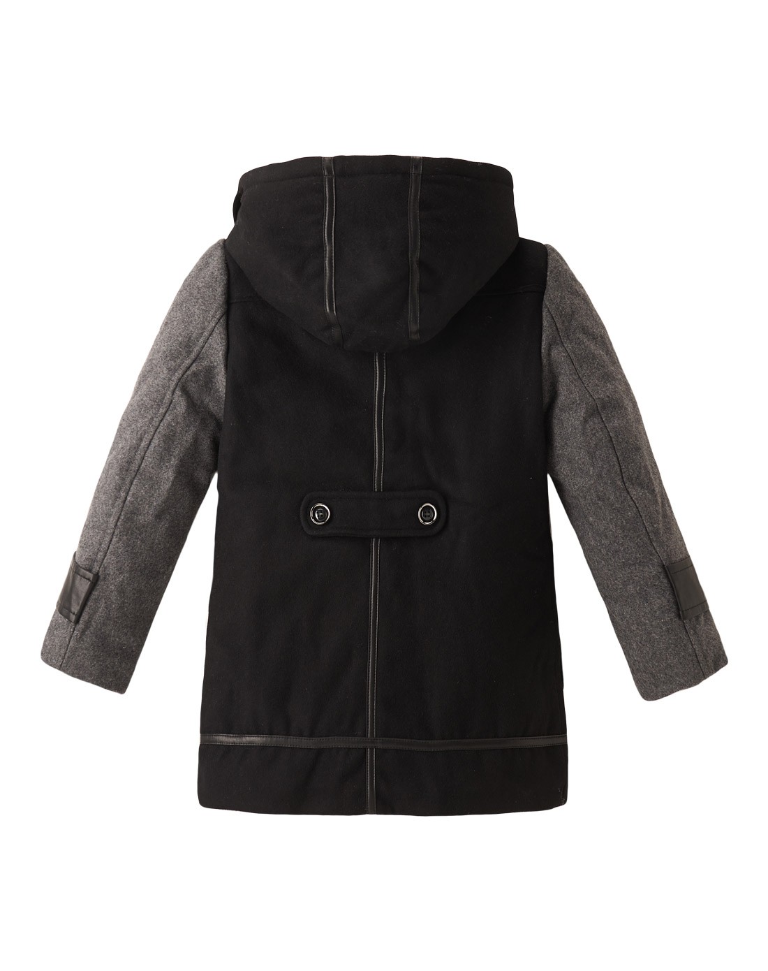 男童黑色大衣