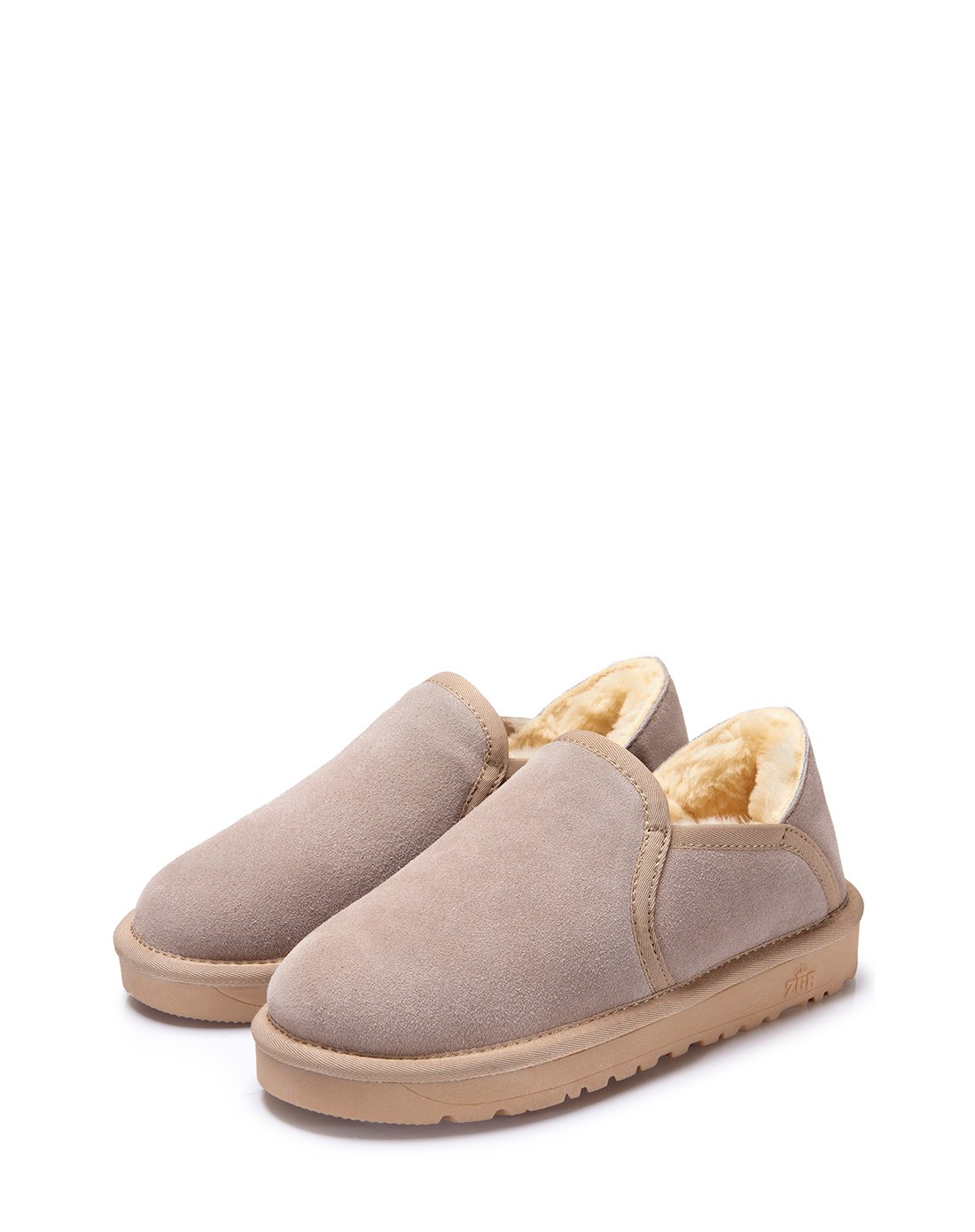 短靴牛皮面包鞋情侣雪地靴室内鞋