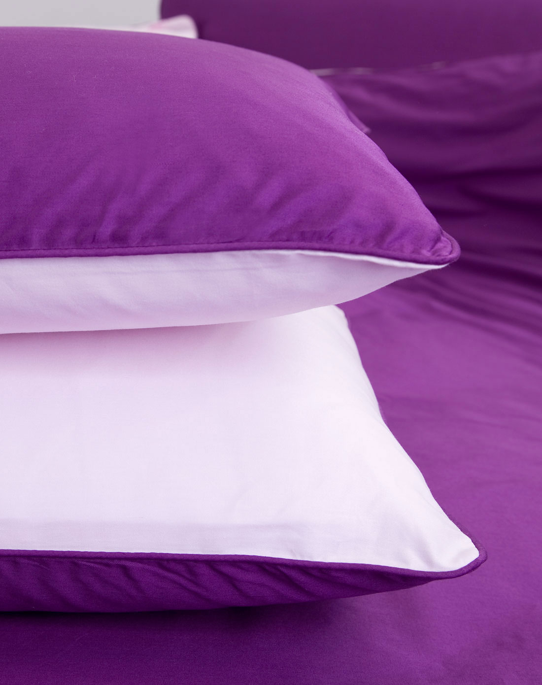 毕加索picasso家纺专场-1.5米纯棉晶莹剔透(紫色/粉色)四件套