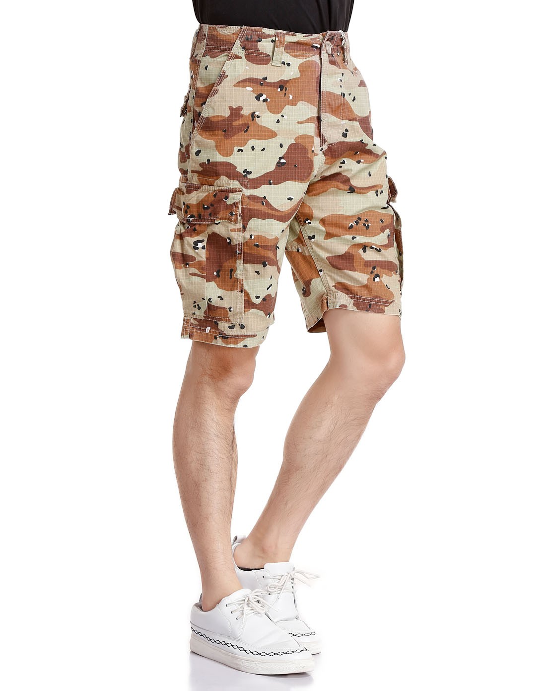 男款迷彩短裤 三叶草系列
