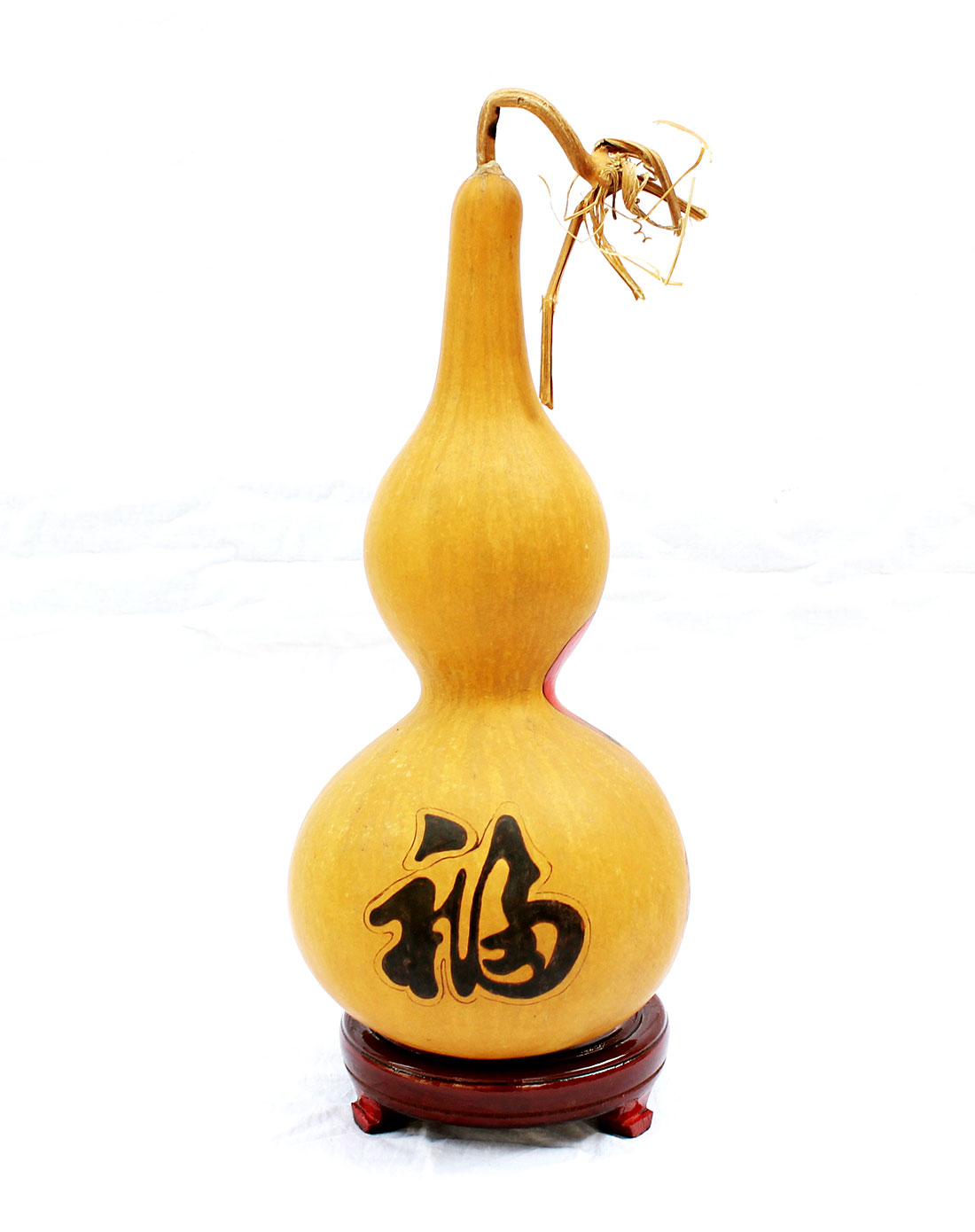 泰国烫画葫芦骑牛送福仙道摆件