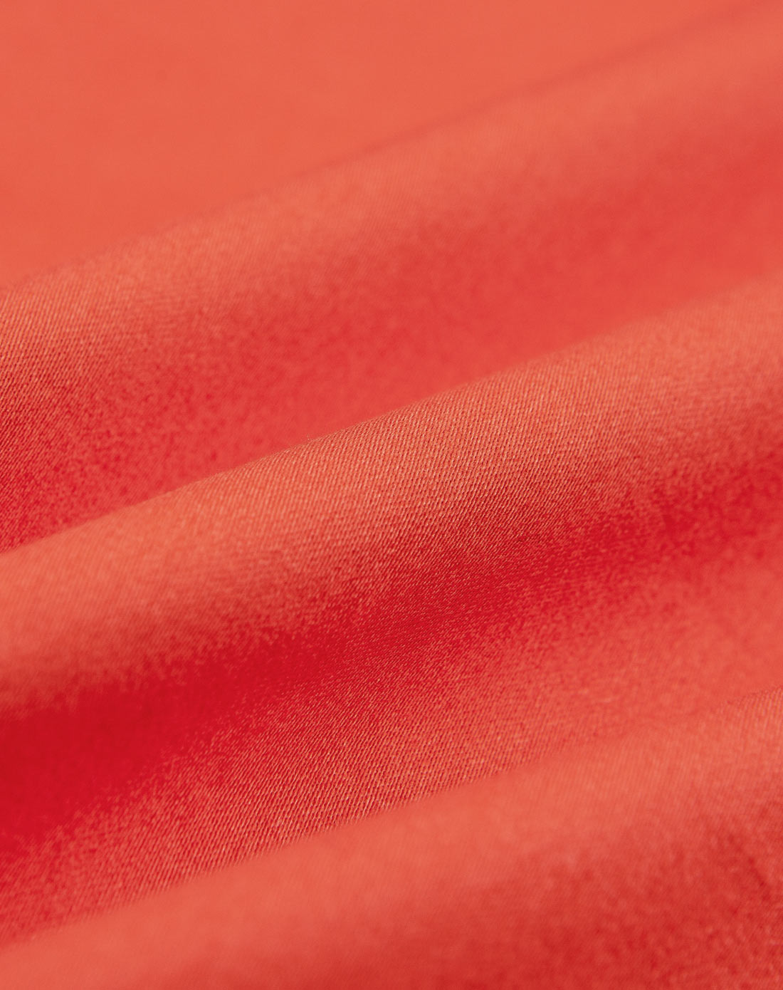 橙红色基本款半身裙