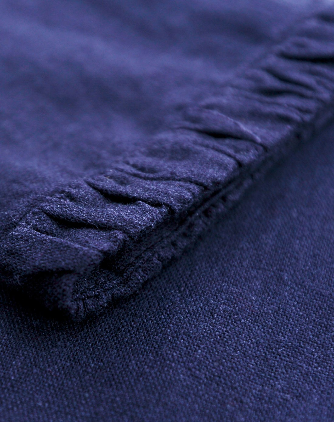 素缕souline藏蓝抽绳复古圆领连衣裙sl4313560050_唯品会