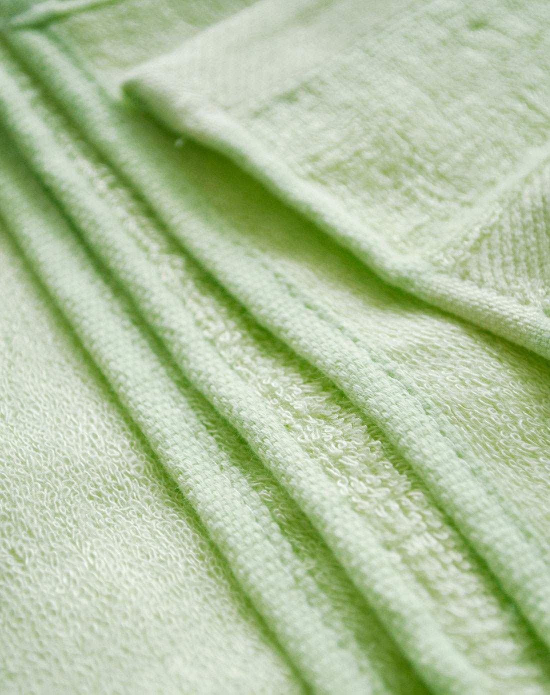 绿色婴儿竹纤维浴巾70*140cm