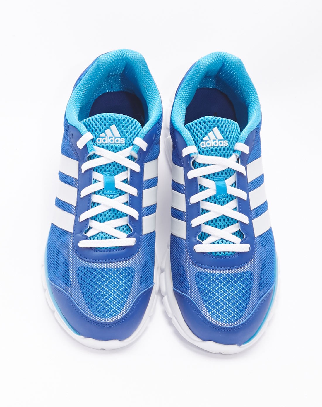 阿迪达斯adidas男士专场-男款蓝色跑步鞋 轻盈透气