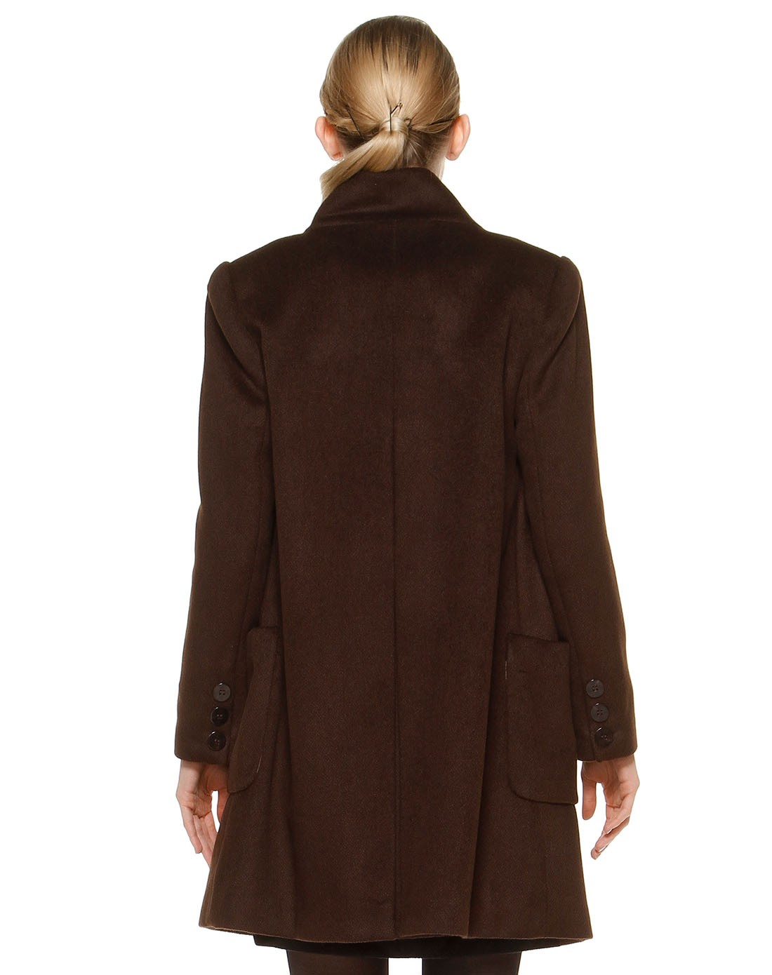 咖啡色大衣