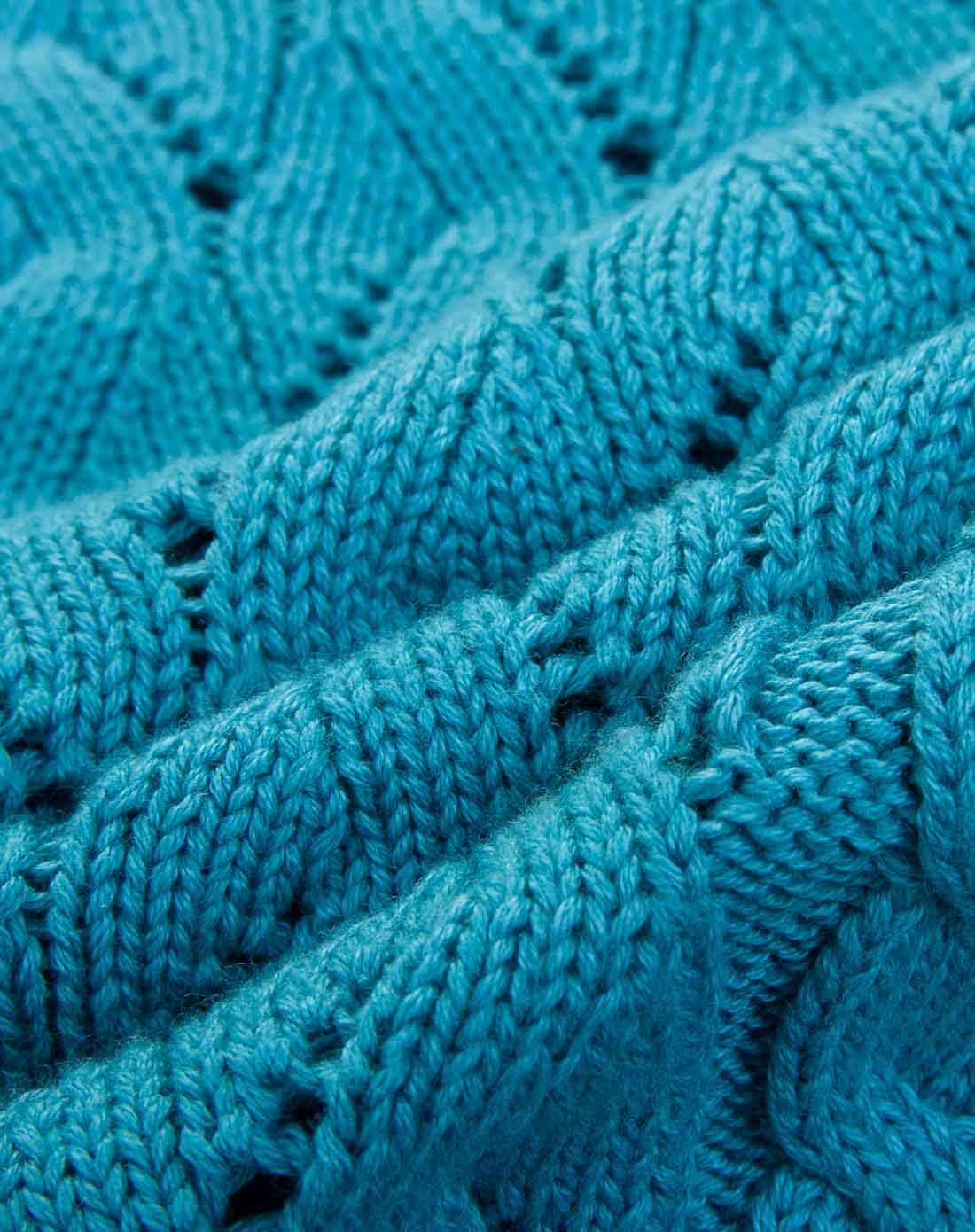 mqd 男童蓝绿净色针织衫