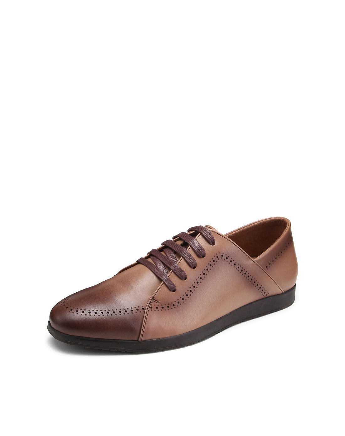 卡其色系带百搭皮鞋