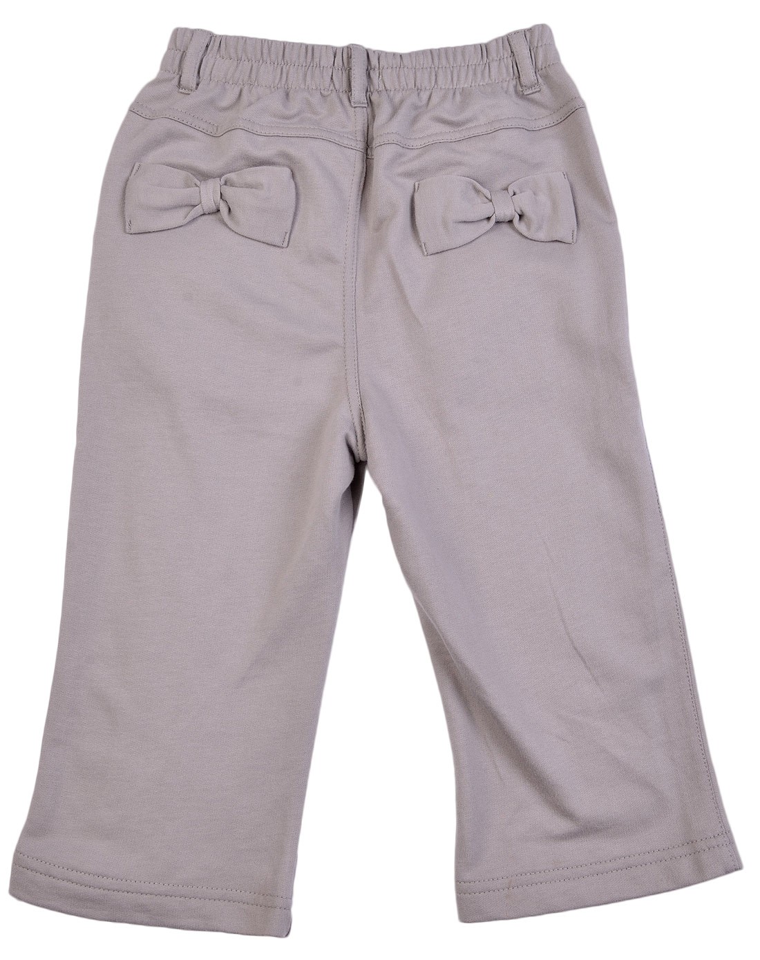 女中童灰色鱼鳞布裤子