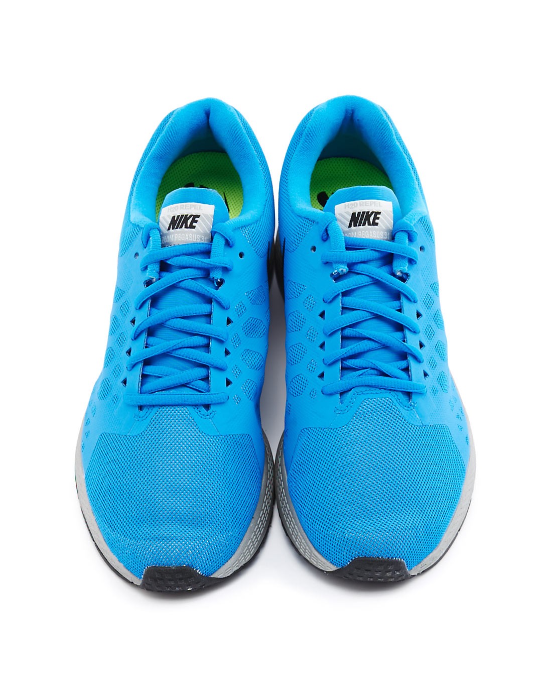 灵敏缓震 男款蓝色zoom跑步鞋