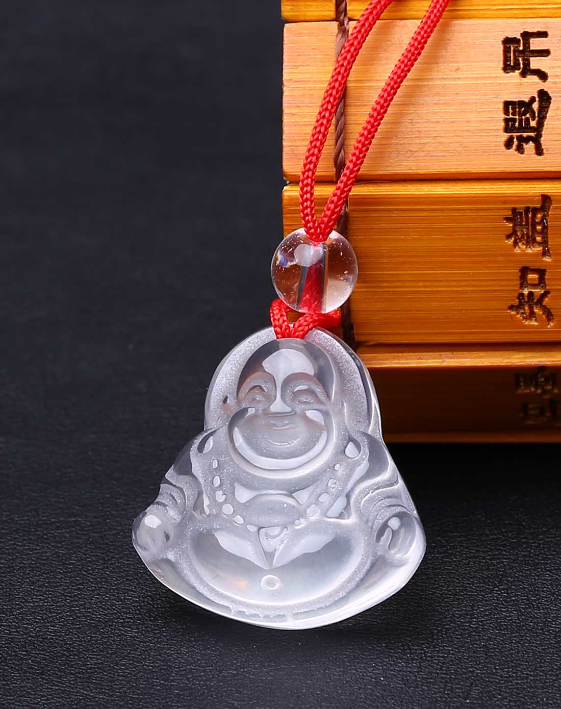 清仓特价 天然白水晶小佛公吊坠
