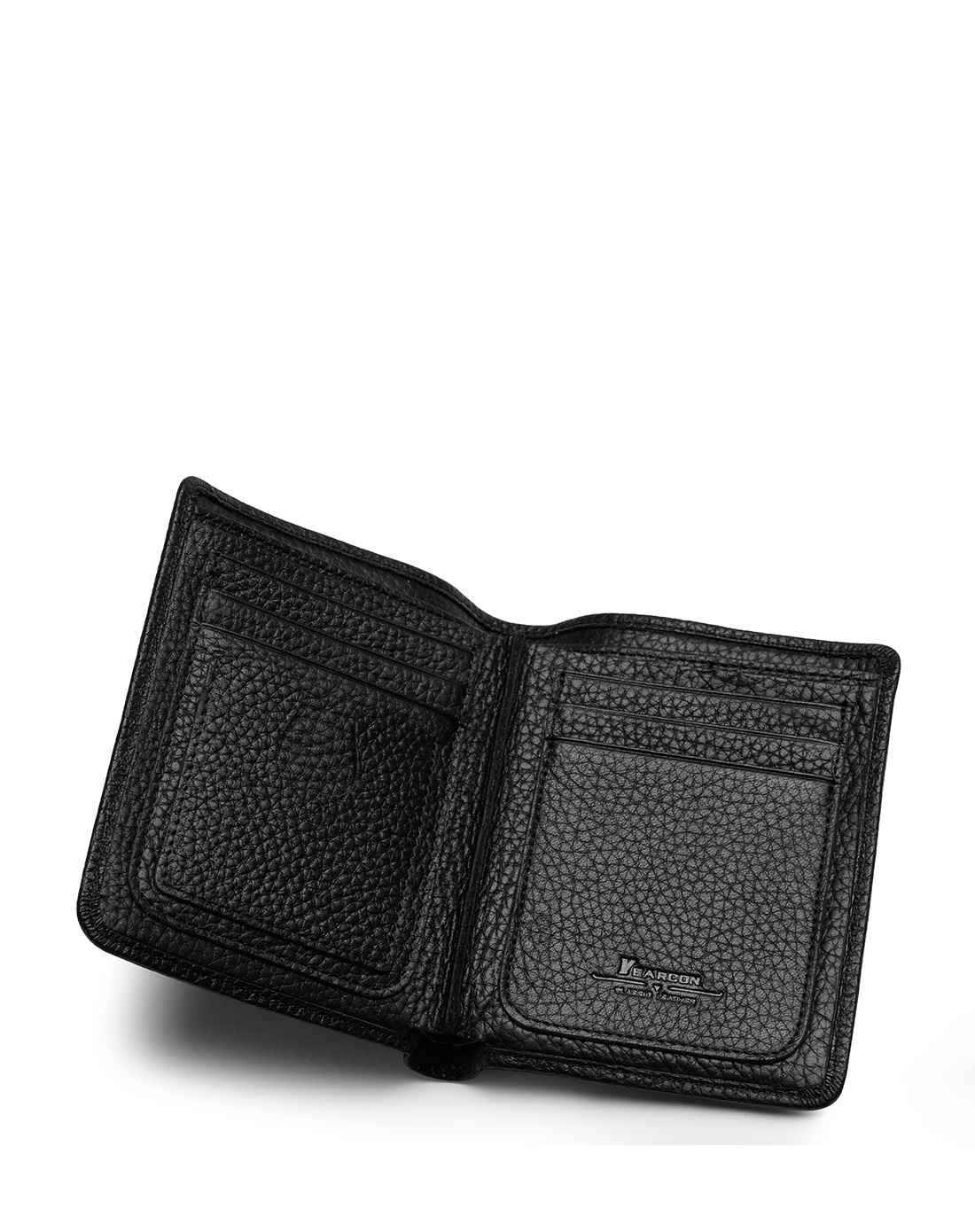 意尔康yearcon箱包专场-黑色时尚多袋时尚休闲男钱夹