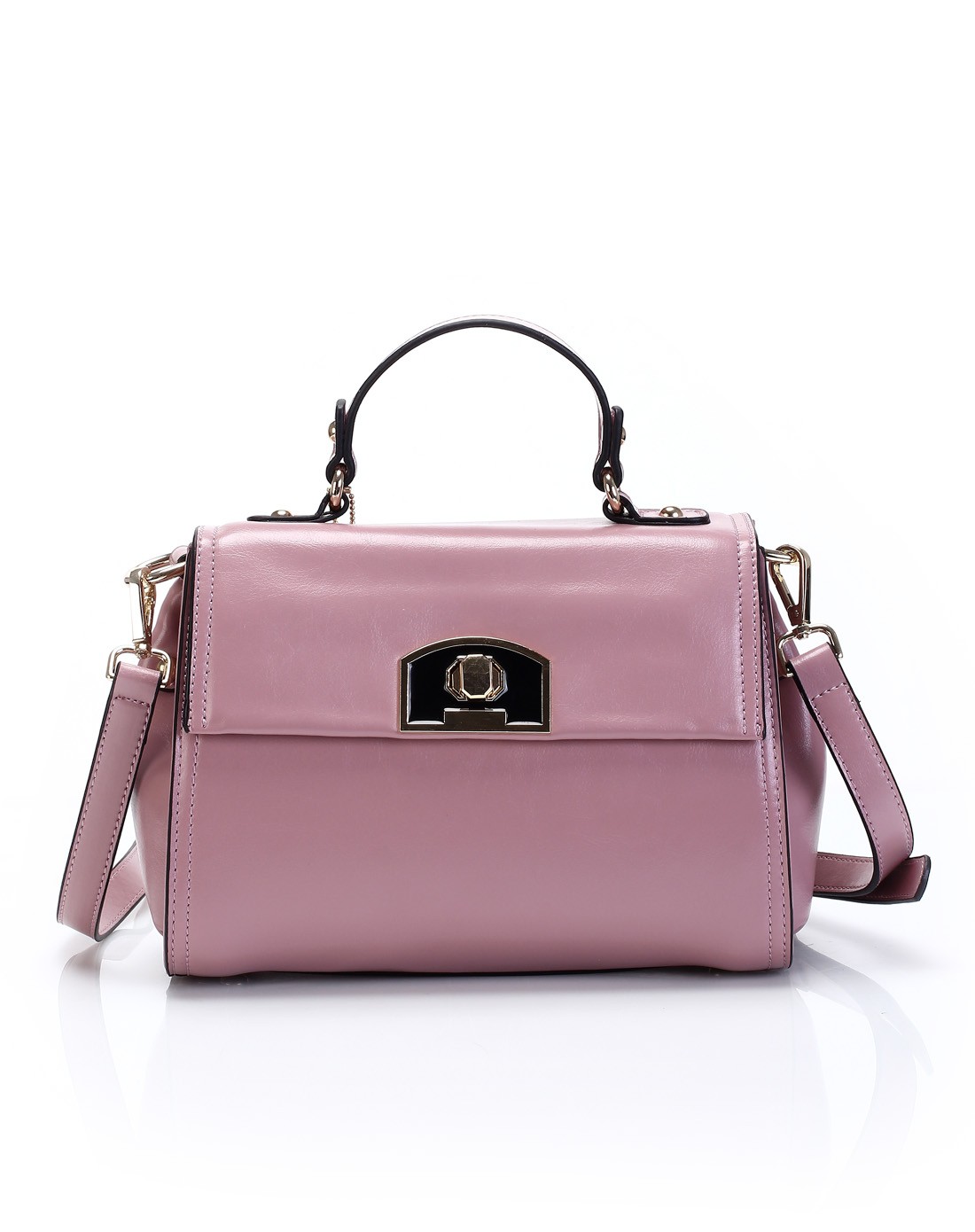 元喜won777hee粉色羊皮复古夏日香气手提包y07048012190_唯品会