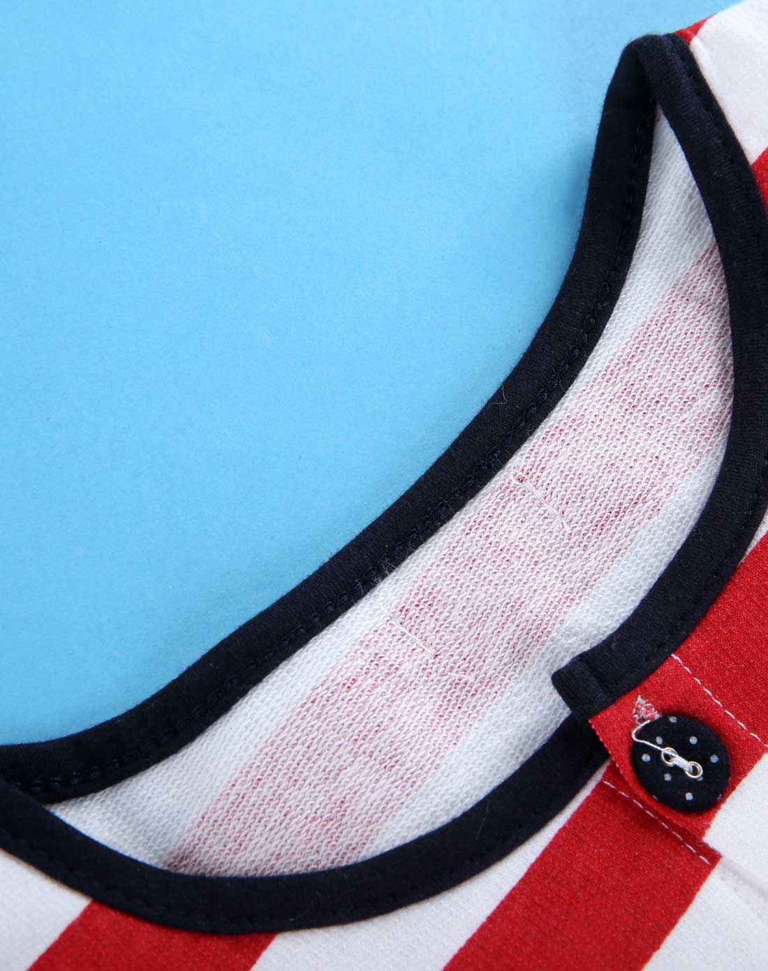 贝比派迪baby party婴童专场中性红色小小韩星海军领前开套装b8765010