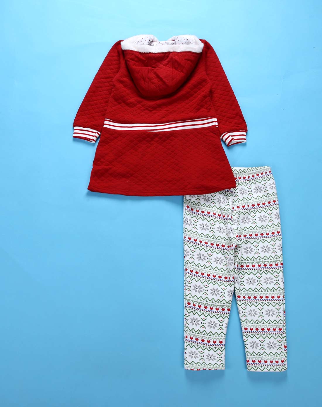 贝比派迪baby party婴童专场男童红色秋日魅影连帽前开套装b8979010