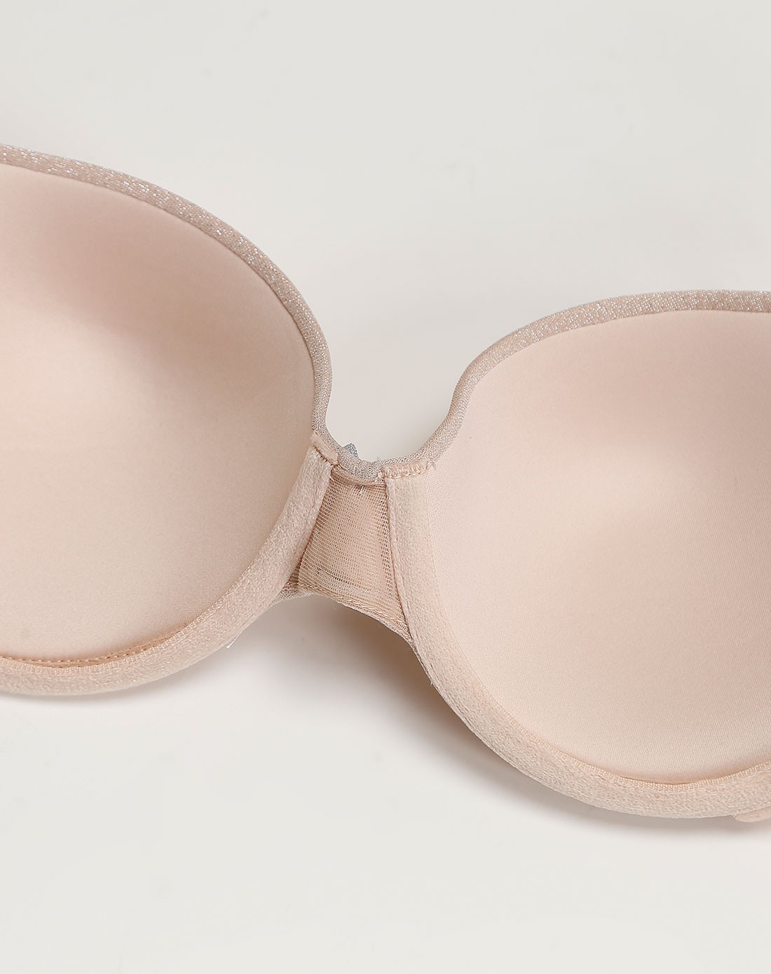 elle-内衣肤色简约舒适3/4上薄下厚杯文胸1wf080800004_唯品会