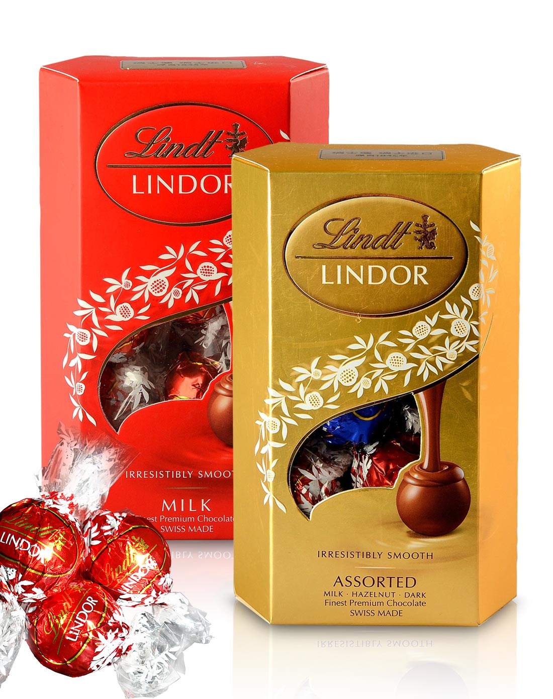 瑞士莲 软心精选巧克力-10粒分享装 120g 瑞士莲 软心牛奶巧克力-10粒