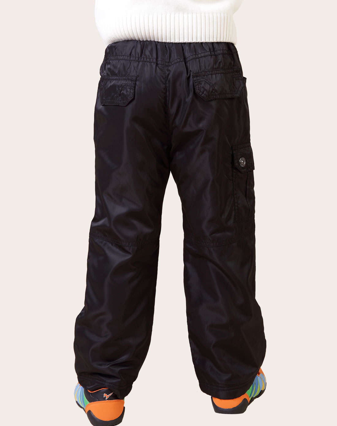 男童黑玛瑙尼龙夹裤