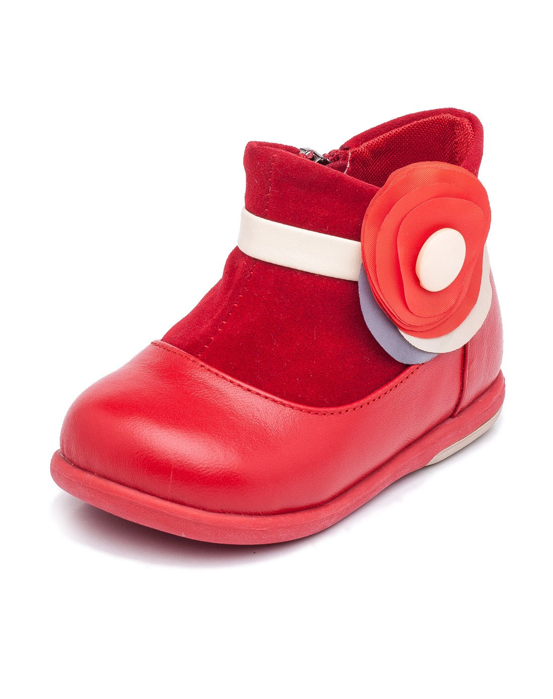 红蜻蜓女宝宝红色 时尚单鞋