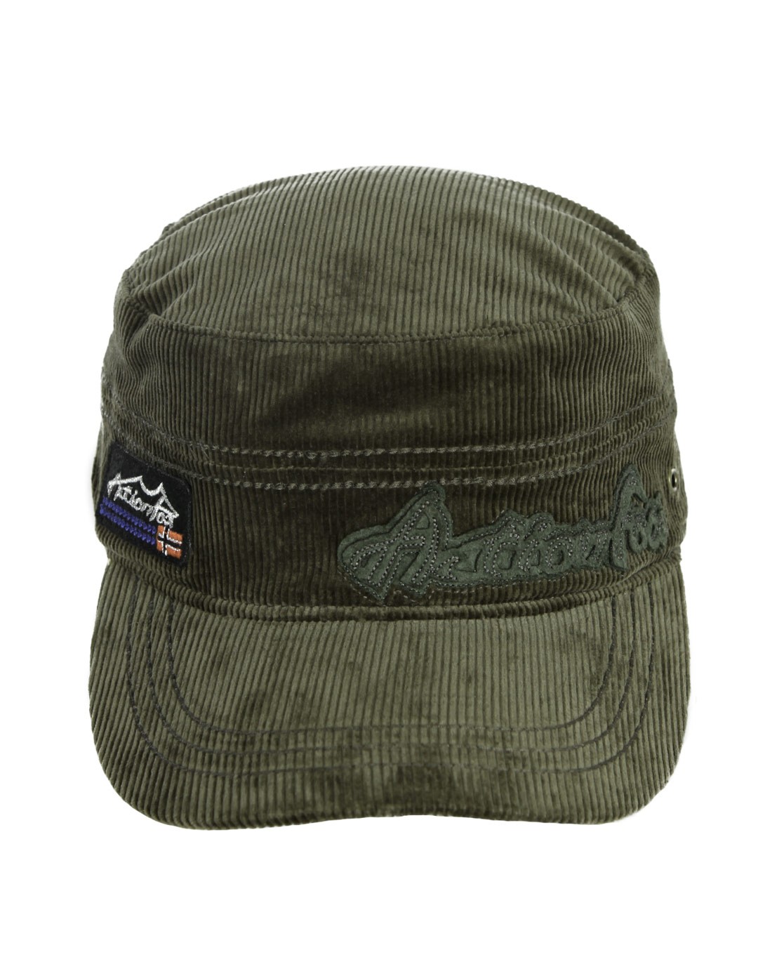 中性丛林色军帽 简单时尚