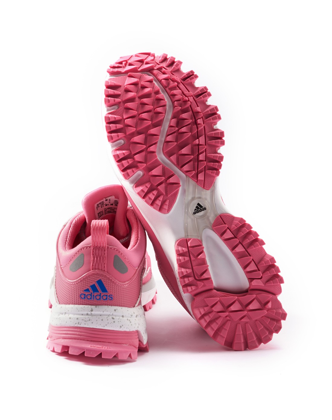 阿迪达斯adidas女士专场-女款粉红色跑步鞋 缓震透气