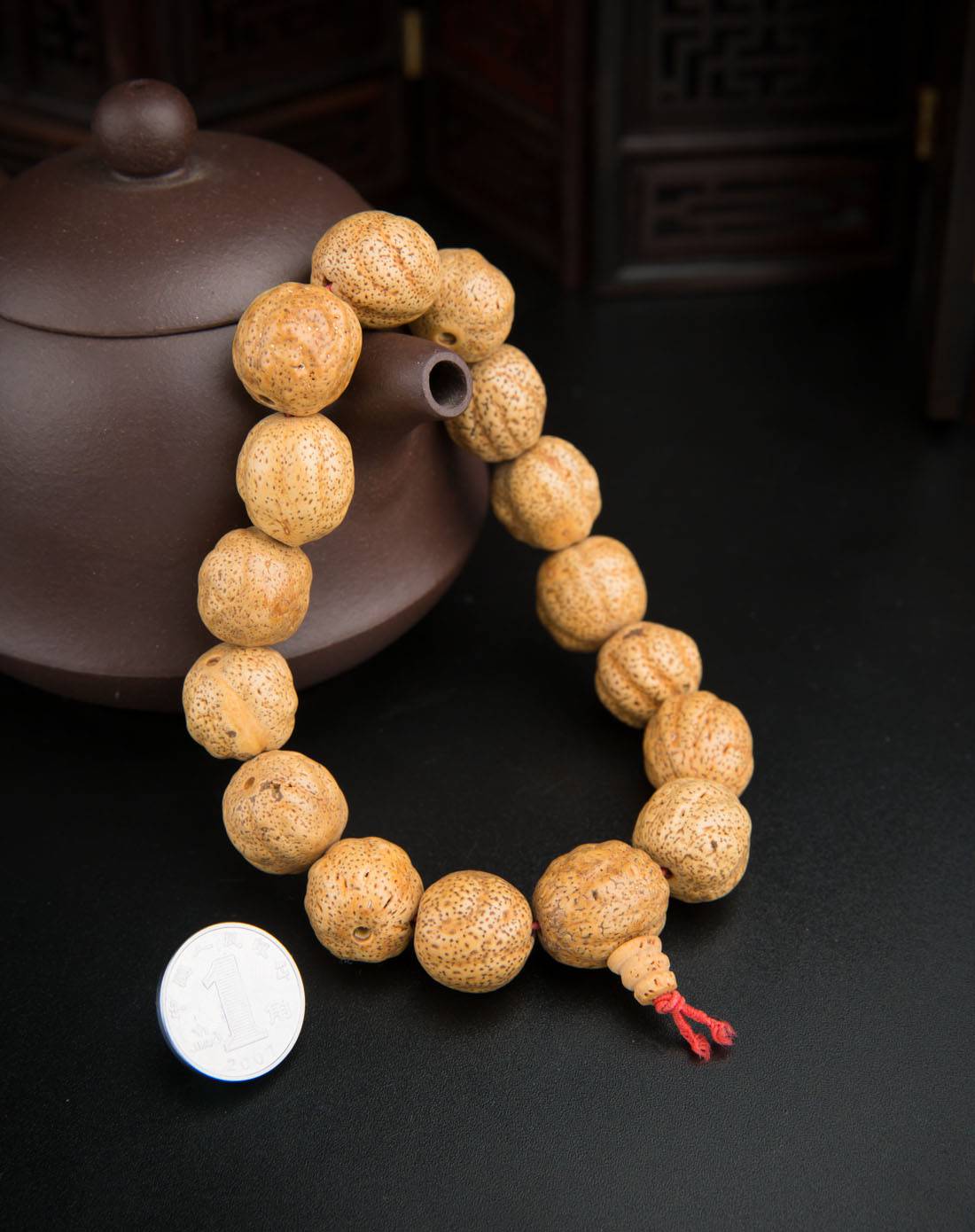 精品摩尼籽菩提手串14mm