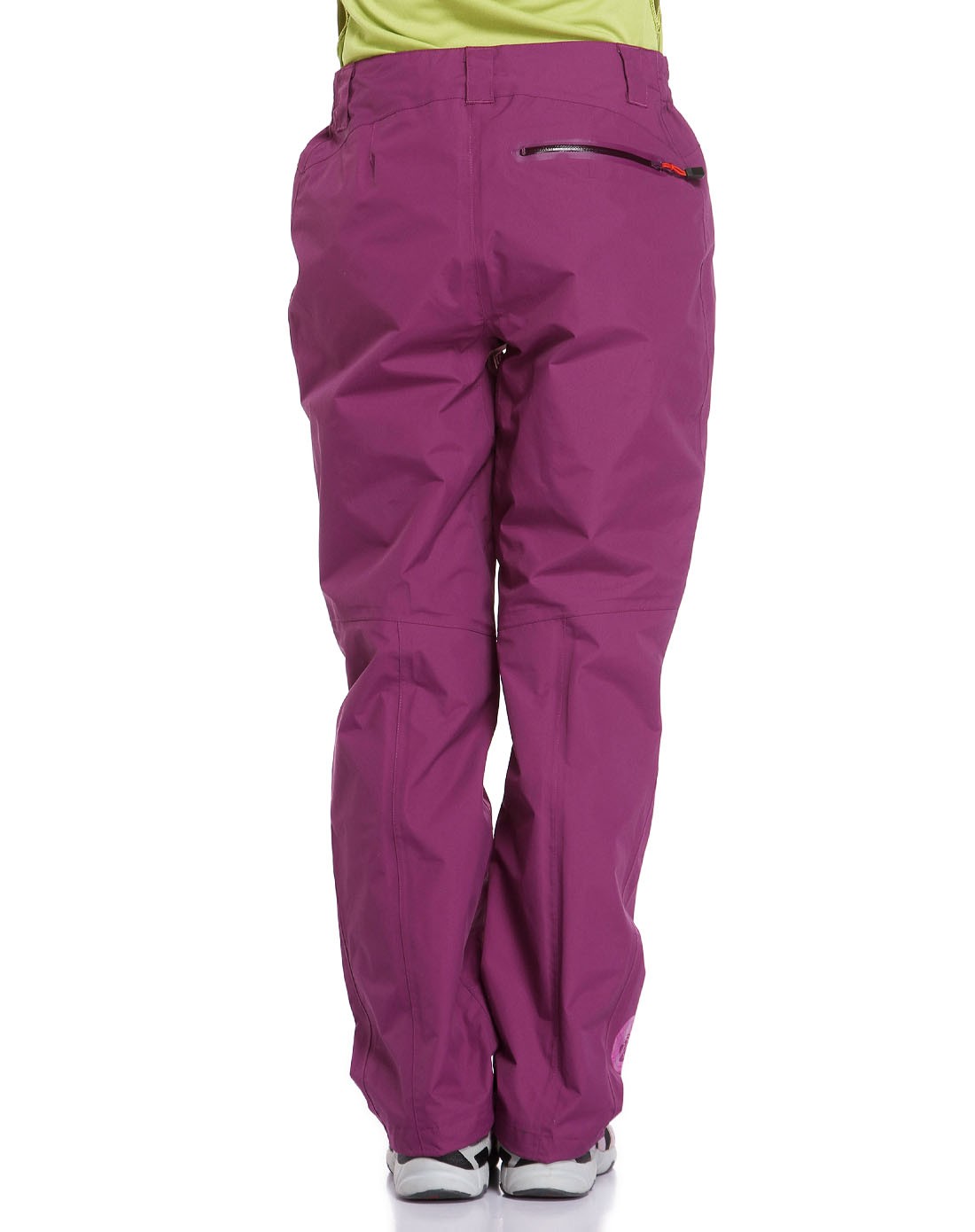 女款深紫罗兰色冲锋长裤 防风防泼水