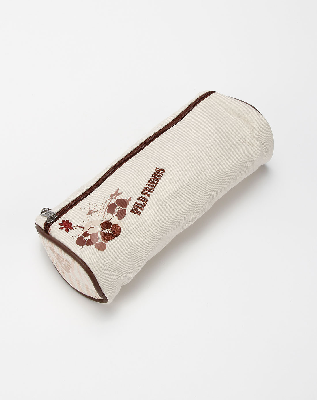 nici 米白色时尚笔袋