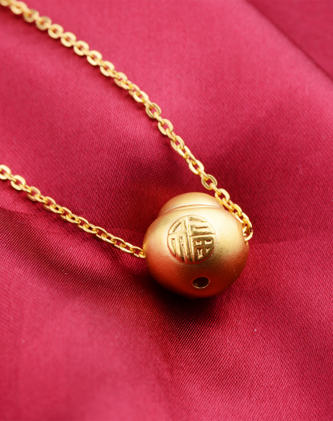 3d硬千足金黄金吊坠弥勒佛祈福(1.14克)