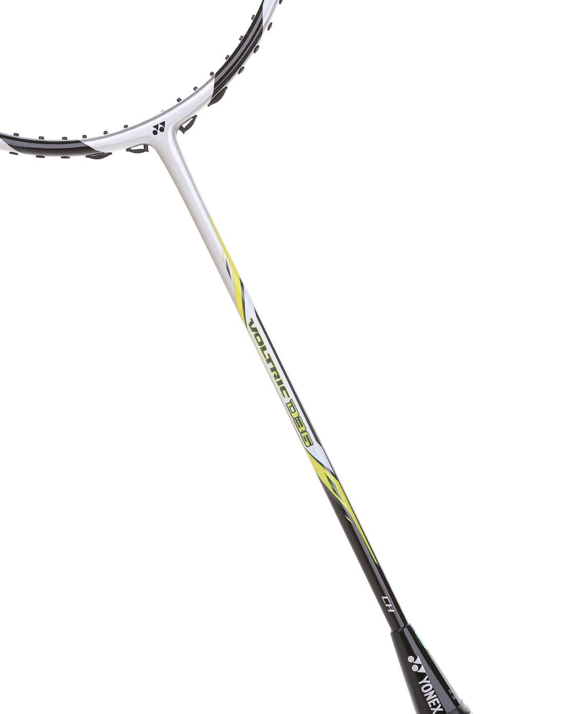 yonex运动专场中性款银黄色羽毛球拍 入门进攻拍voltricd36_唯品会