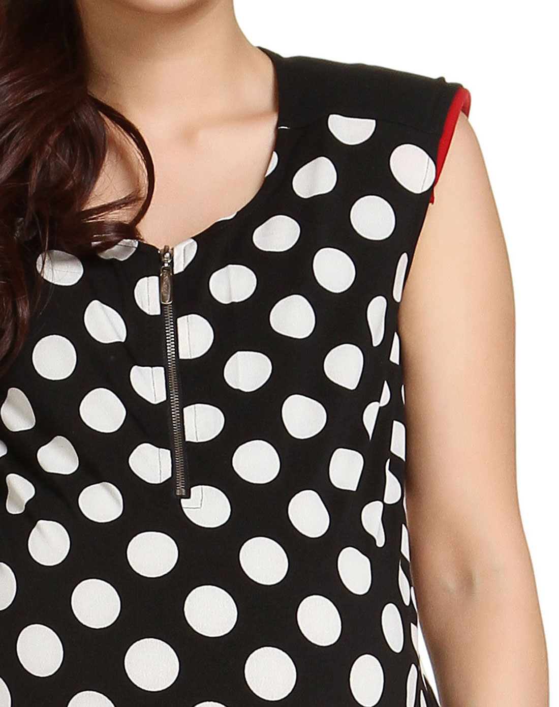 38周38week 黑色大波点连体裤